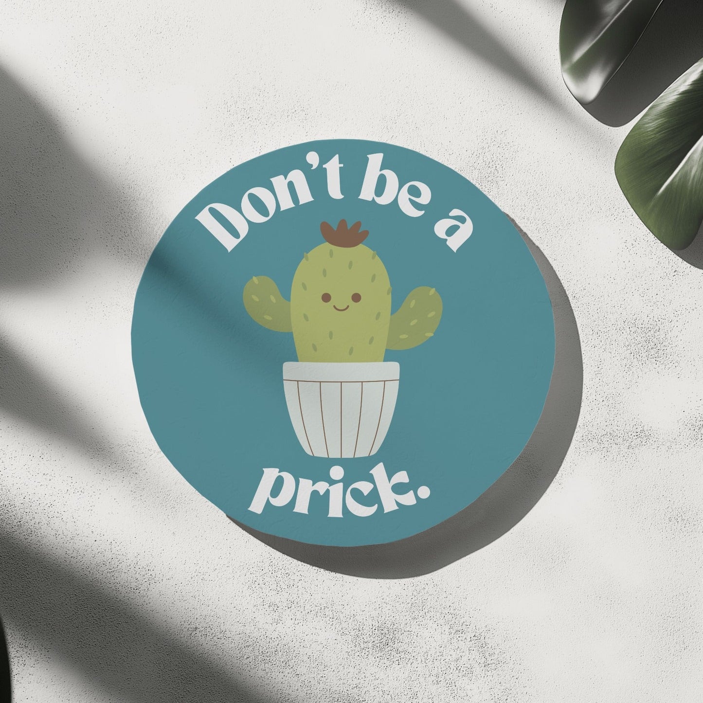 Funny Cactus Drinks Coaster | Home and Office | Tableware Accessories