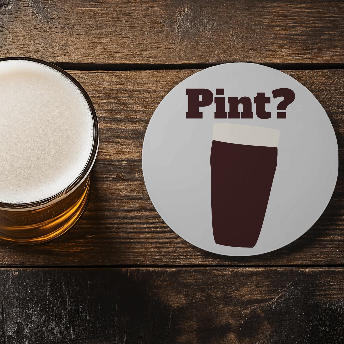 Pint Drinks Coaster | Home and Office | Tableware Accessories