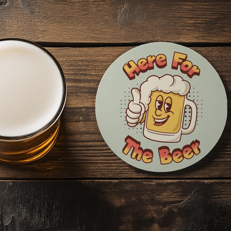 Funny Beer Drinks Coaster | Home and Office | Tableware Accessories