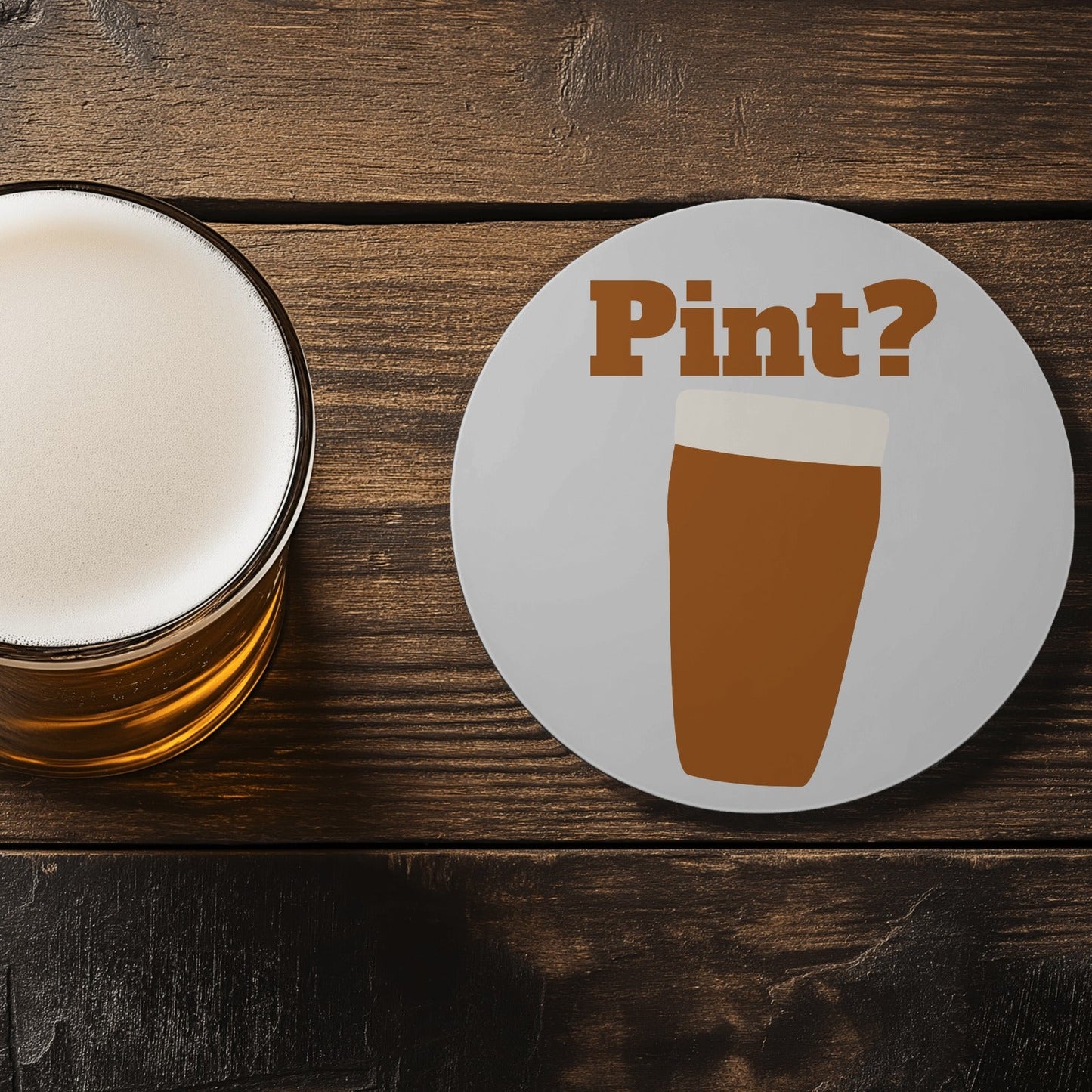 Pint Drinks Coaster | Home and Office | Tableware Accessories