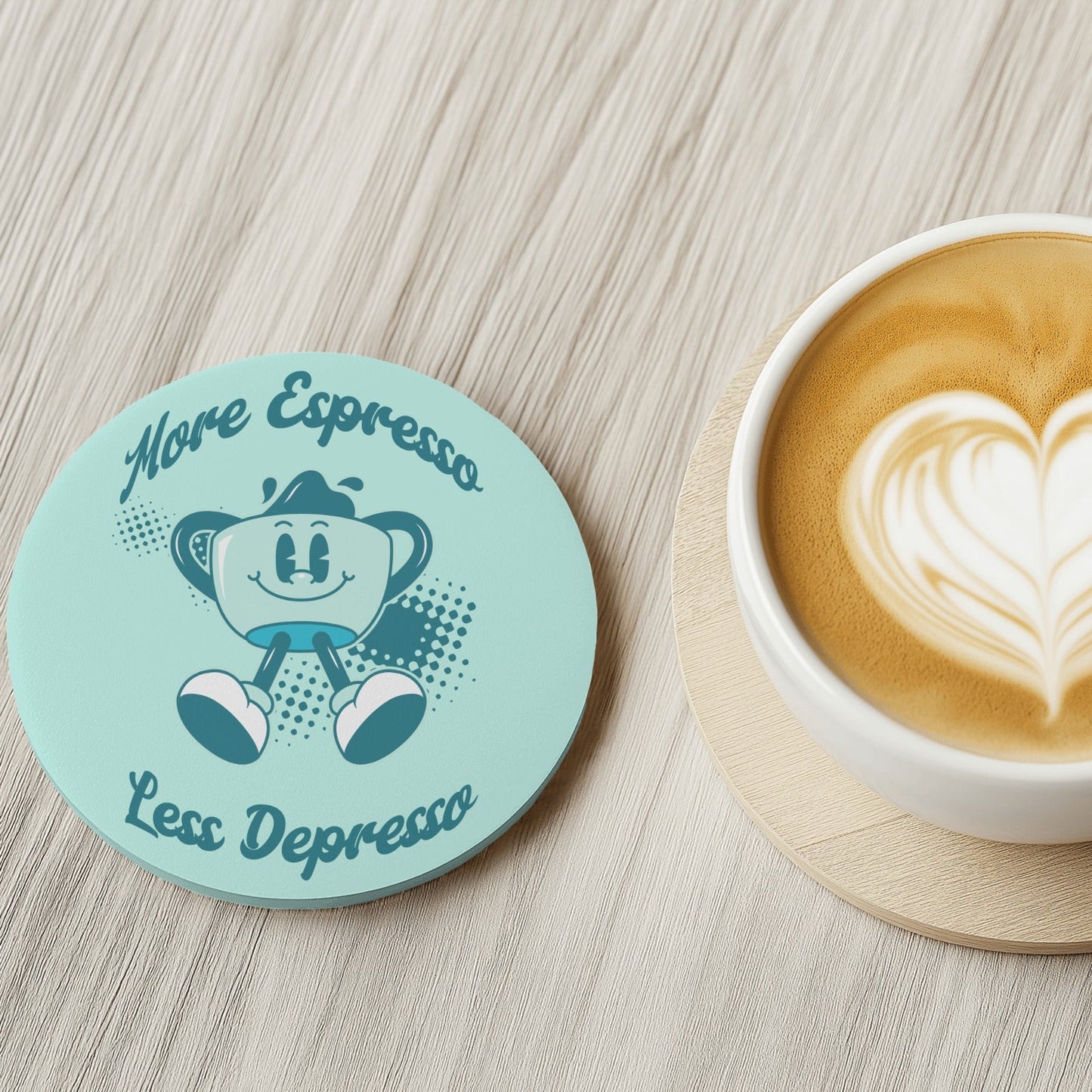 Espresso Drinks Coaster | Home and Office | Tableware Accessories