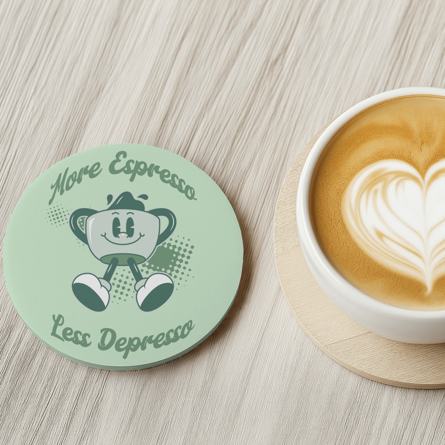 Espresso Drinks Coaster | Home and Office | Tableware Accessories
