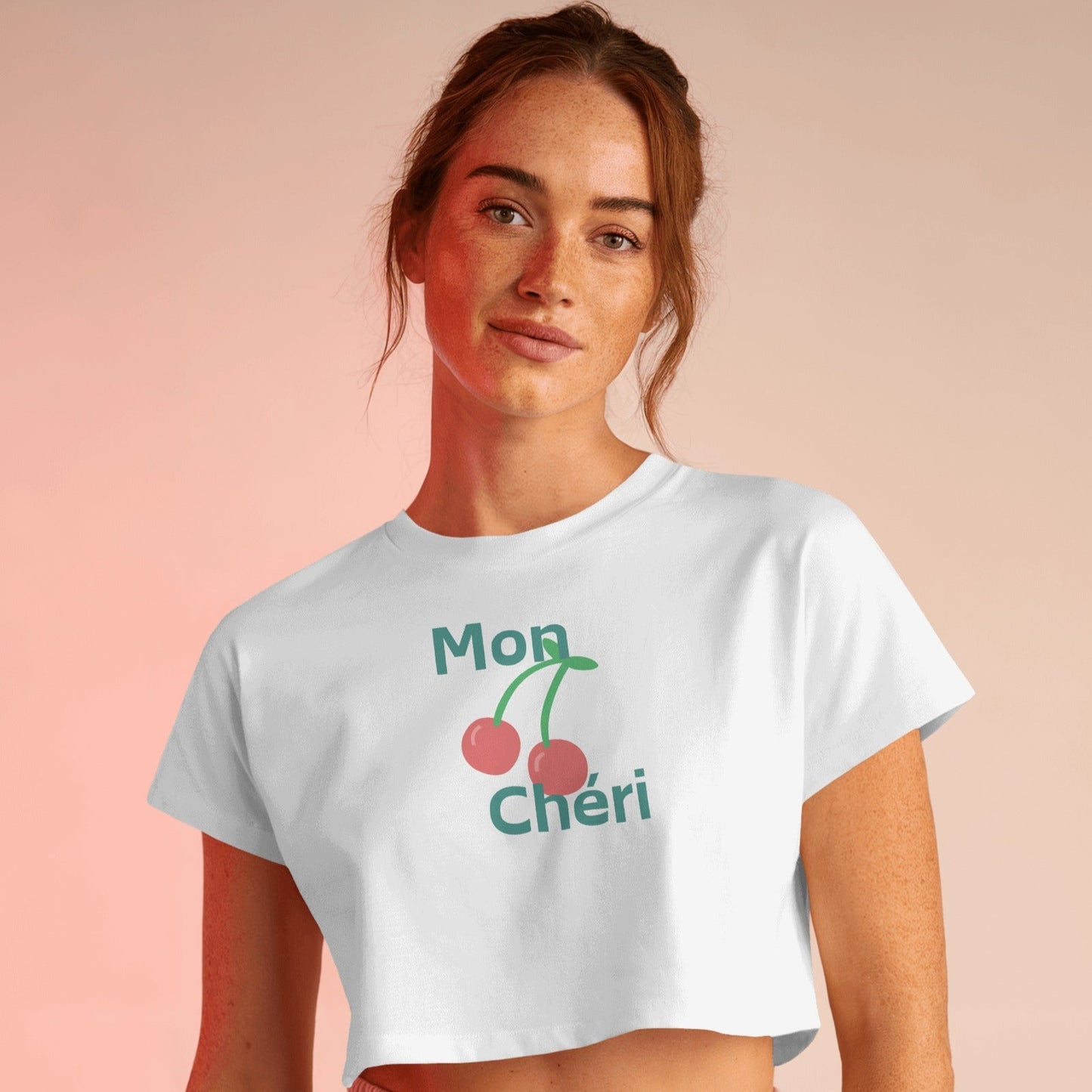 Mon Cheri Crop Top - Green