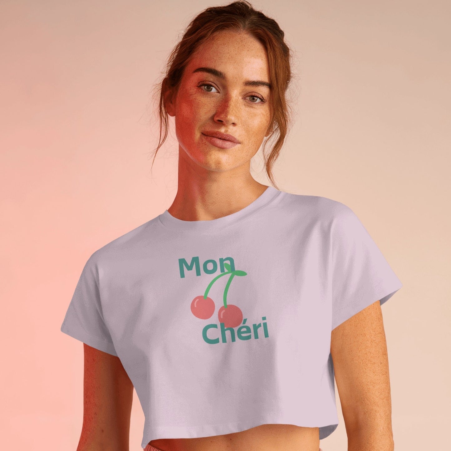 Mon Cheri Crop Top - Green