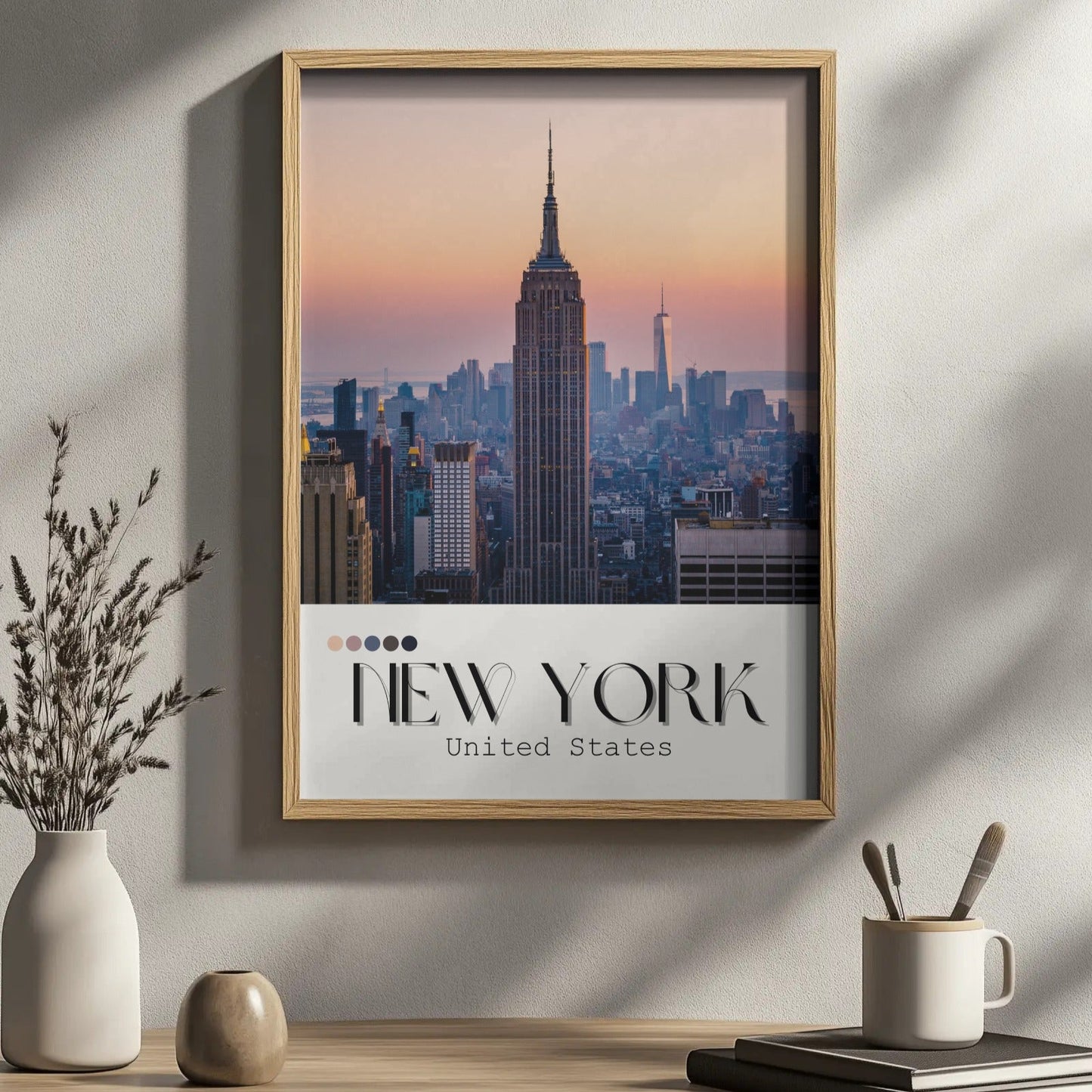 New York City Inspired Print - Travel Inspired Art Poster Prints