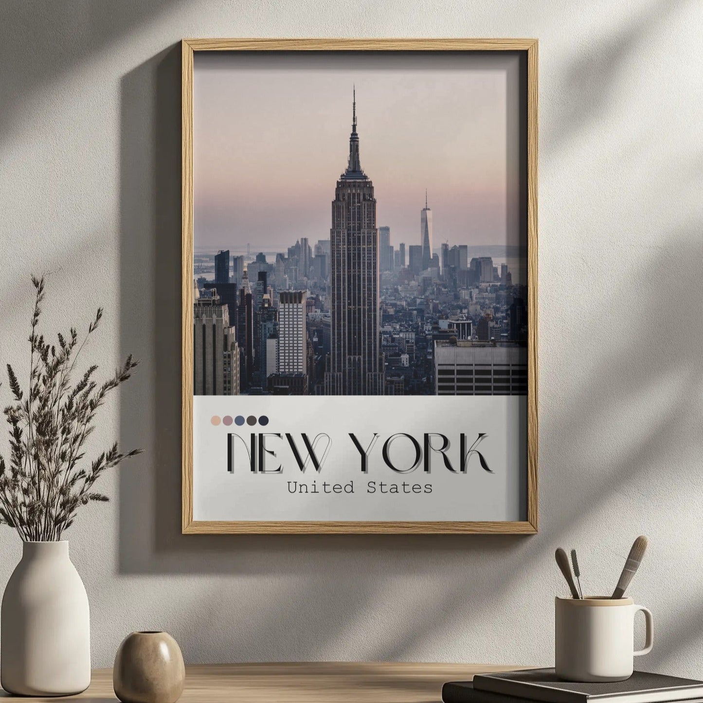New York City Inspired Print - Travel Inspired Art Poster Prints