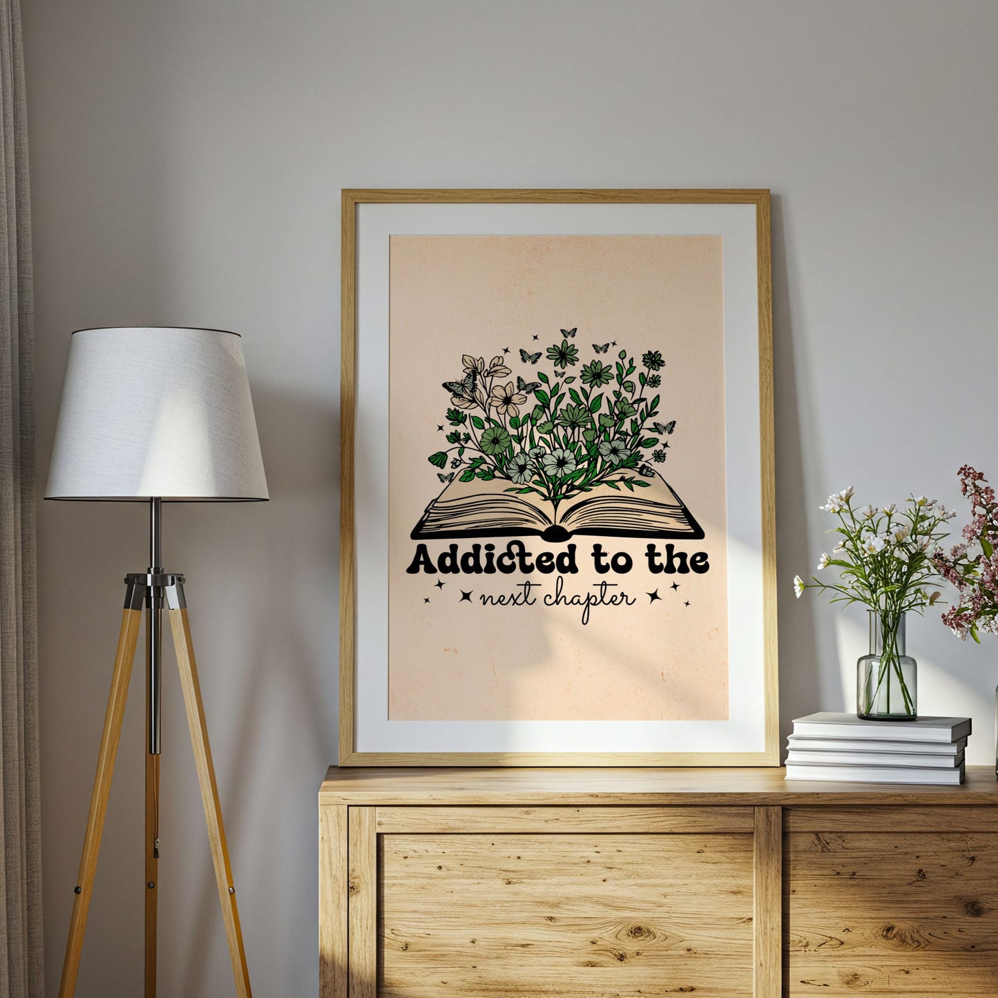 Addicted To The Next Chapter - Home Essential Art Poster Prints