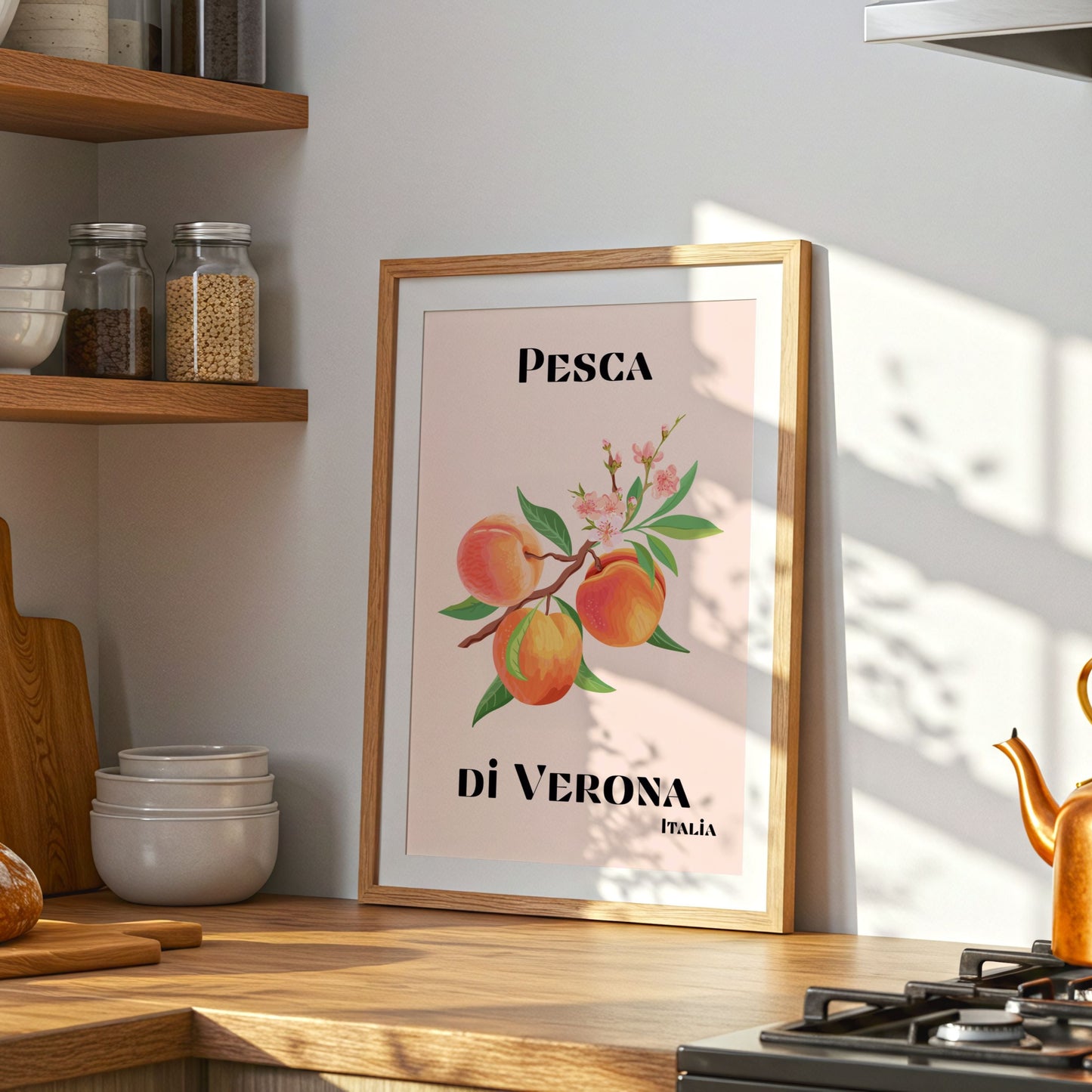 Italian Inspired Fruit Art Poster Prints