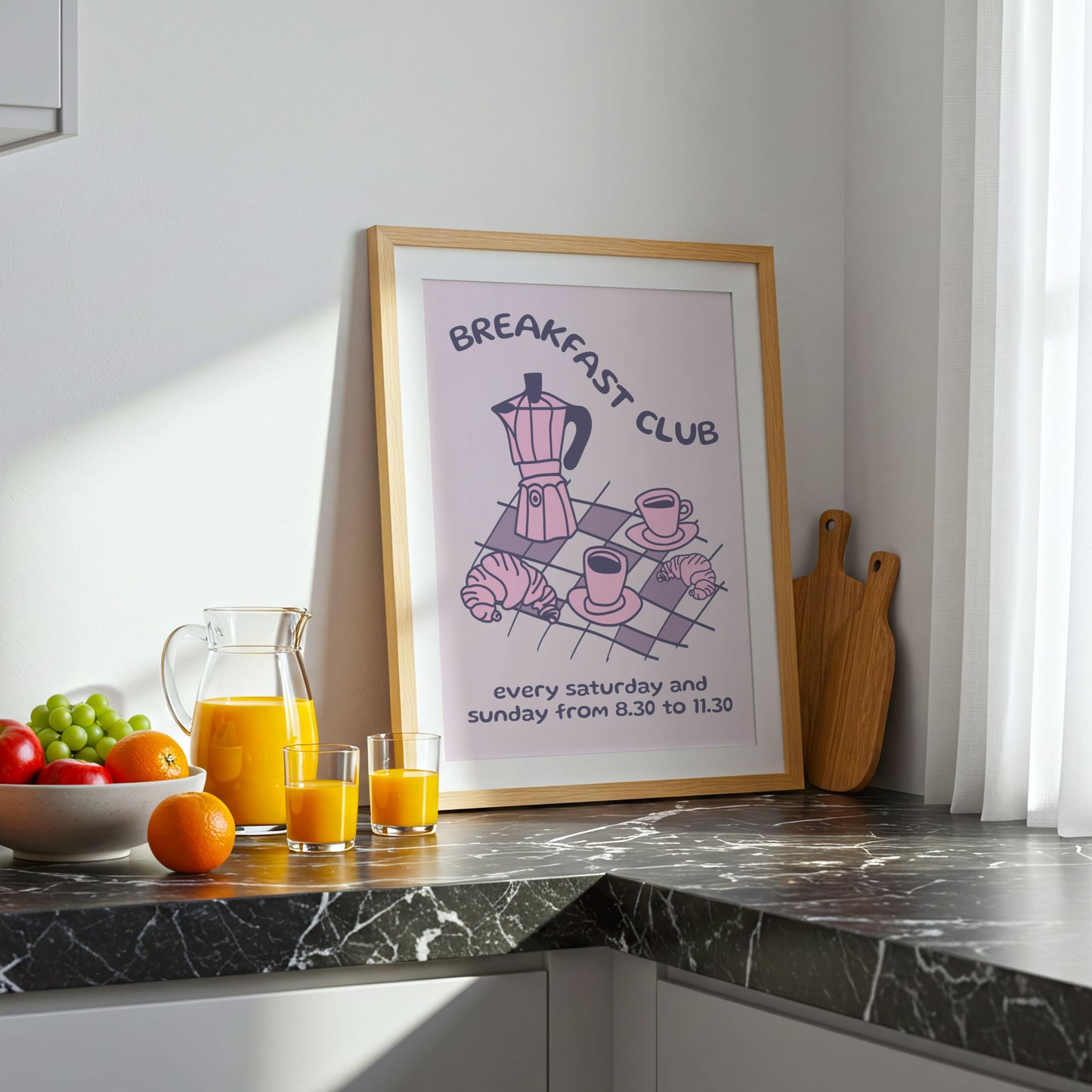 Breakfast Club - Home Essential Art Poster Prints