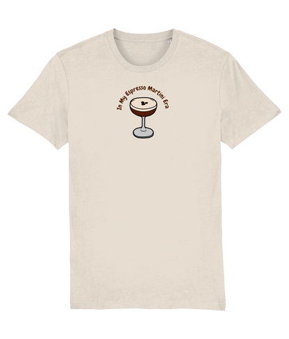 Espresso Martini T Shirt | Unisex T-shirt | Retro Graphic | 100% Organic Cotton