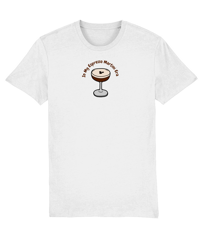 Espresso Martini T Shirt | Unisex T-shirt | Retro Graphic | 100% Organic Cotton