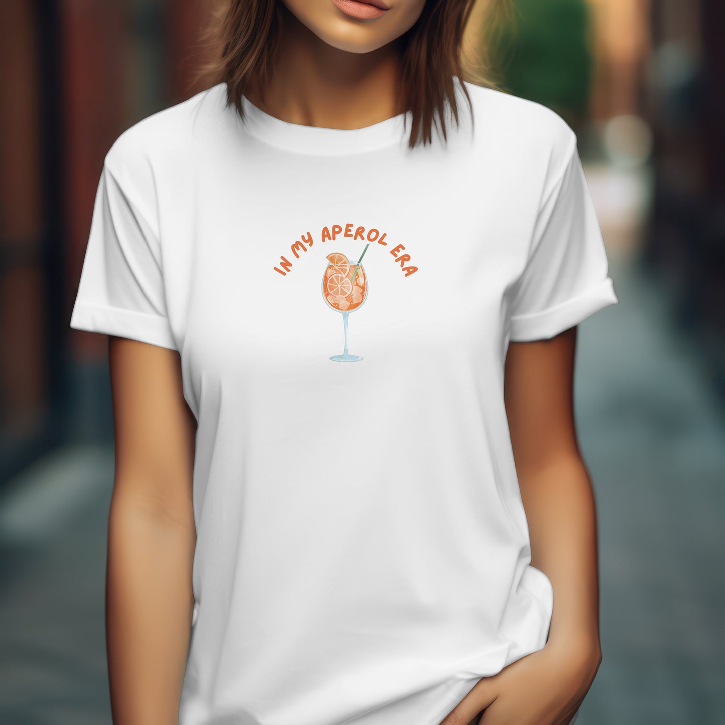 Aperol Spritz T Shirt | Unisex T-shirt | Retro Graphic | 100% Organic Cotton