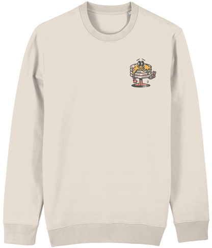 Brunch Club Sweatshirt | Unisex | Retro Graphic | 85% Organic Cotton 15% Recycled Polyester