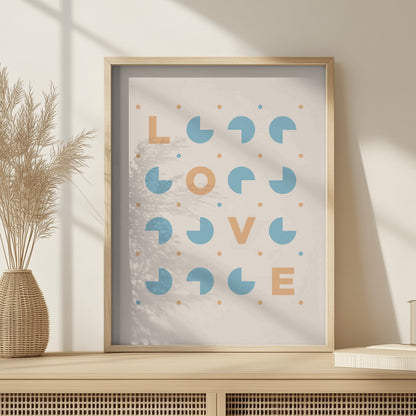 Bauhaus Love - Home Essential Art Poster Prints