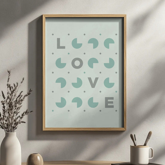 Bauhaus Love - Home Essential Art Poster Prints