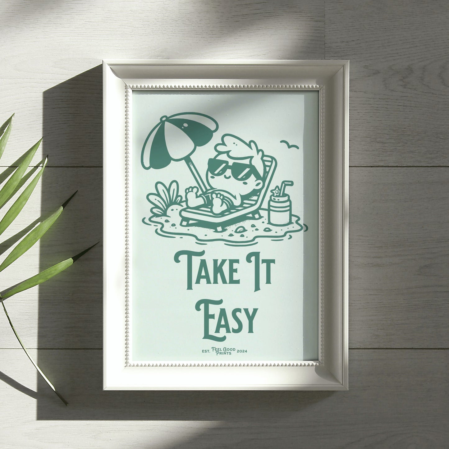 Take It Easy Art Print