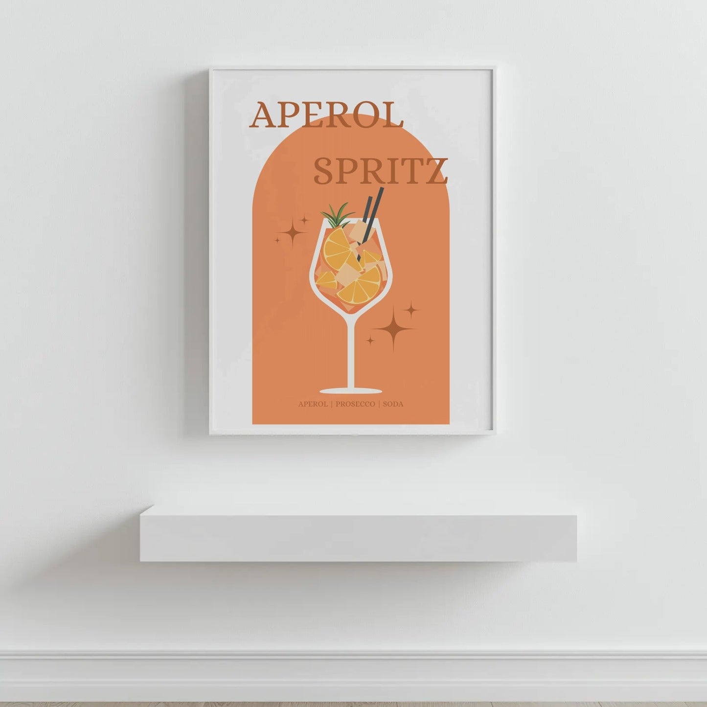 Aperol Spritz - Cocktails & Drinks Art Prints