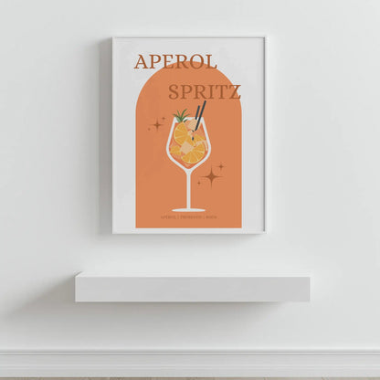 Aperol Spritz - Cocktails & Drinks Art Prints