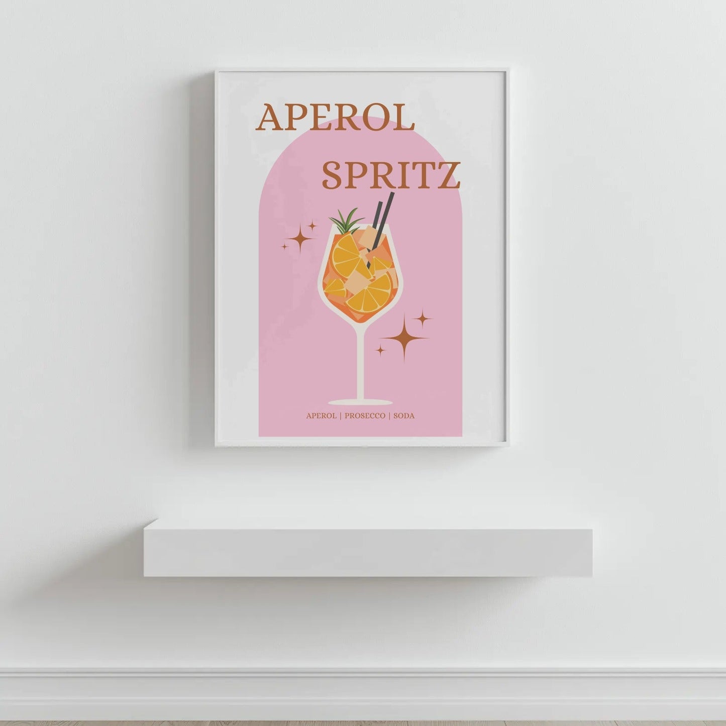 Aperol Spritz - Cocktails & Drinks Art Prints