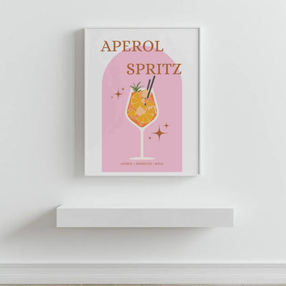 Aperol Spritz - Cocktails & Drinks Art Prints
