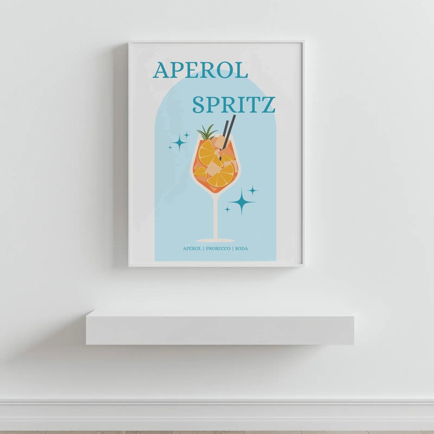 Aperol Spritz - Cocktails & Drinks Art Prints