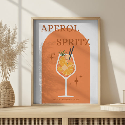 Aperol Spritz - Cocktails & Drinks Art Prints
