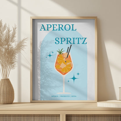 Aperol Spritz - Cocktails & Drinks Art Prints