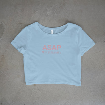 Aperol Spritz and Pasta Crop Top - Pink
