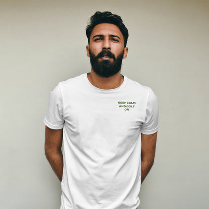 Golf T Shirt | Unisex T-shirt | Retro Graphic | 100% Organic Cotton