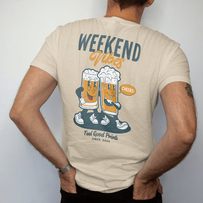 Beer Unisex T-shirt | Retro Graphic | 100% Organic Cotton