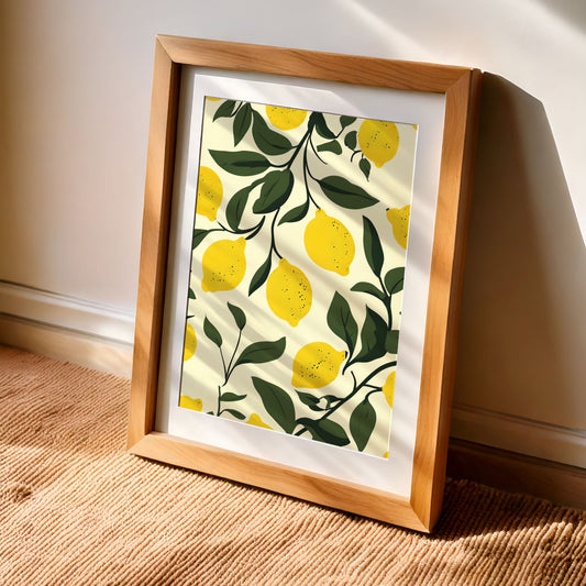 Lemons - Home Essential Art Poster Prints