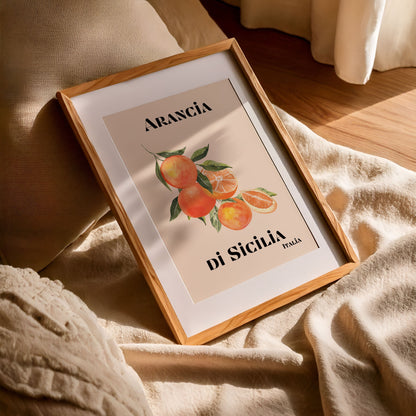 Italian Inspired Fruit Art Poster Prints
