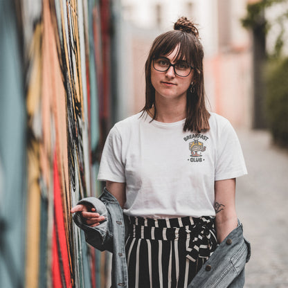 Breakfast T Shirt | Unisex T-shirt | Retro Graphic | 100% Organic Cotton