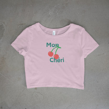 Mon Cheri Crop Top - Green