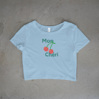 Mon Cheri Crop Top - Green