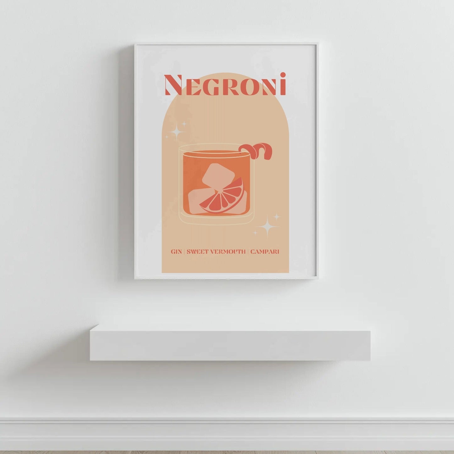 Negroni - Cocktails & Drinks Art Prints