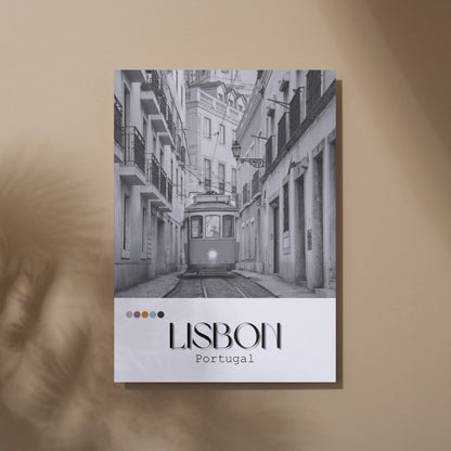 Lisbon Inspired Print - Travel Inspired Art Poster Prints