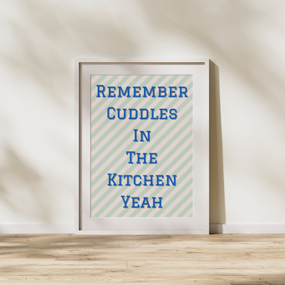 Create Your Own Custom Quote Print Poster Stripe Print Retro Print Customisable Print Personalised Print Wall Print Home Decor Gift Idea