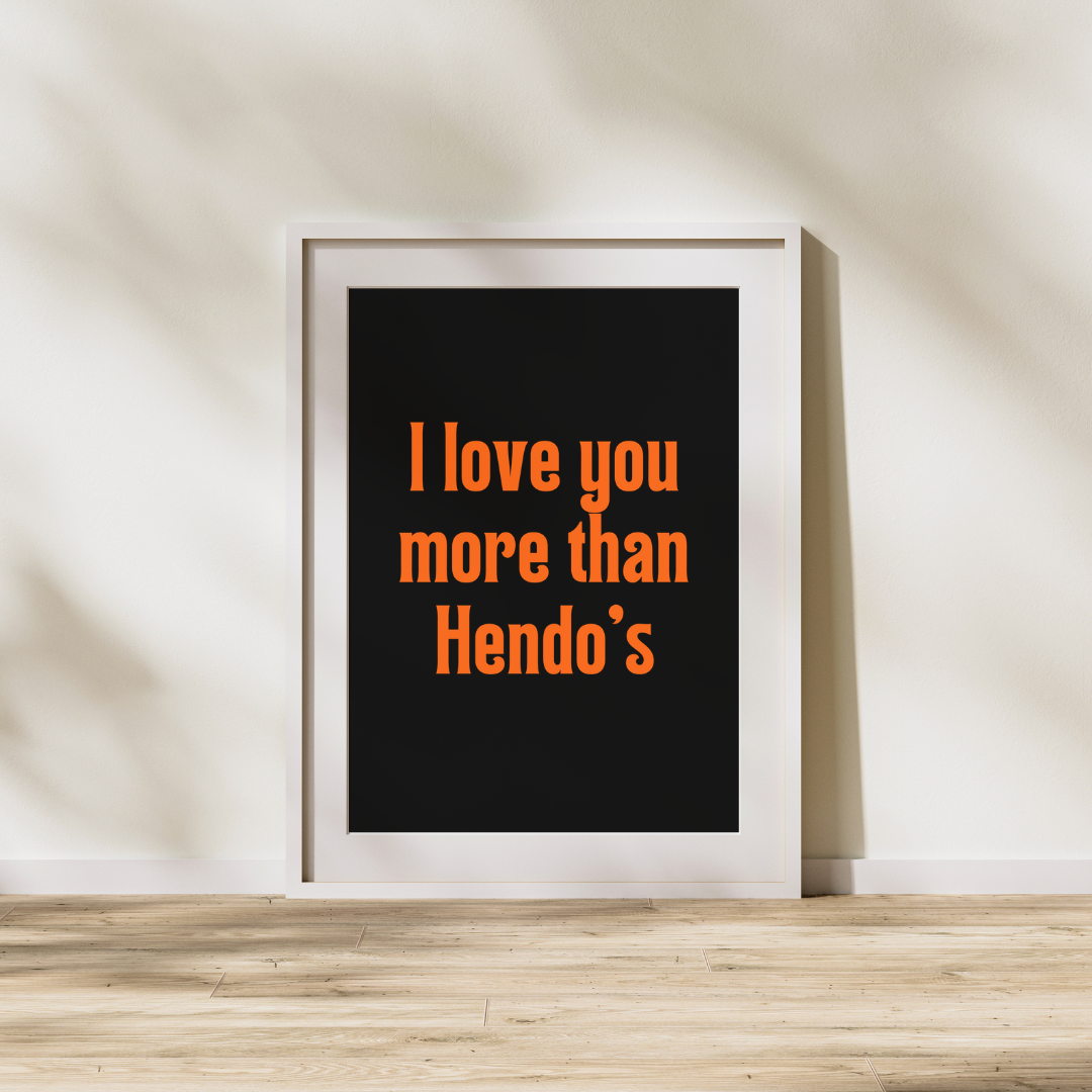 Hendersons Relish Print Hendos Yorkshire Prints Yorkshire Phrases Yorkshire Quote Yorkshire Dialect Northern Gift Idea Home Decor Sheffield