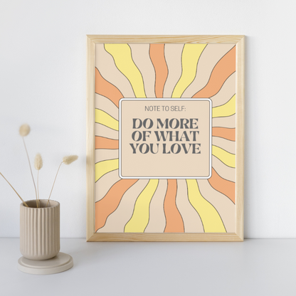 Note To Self Feel Good Prints Positive Print Motivational Happy Prints Manifest Feel Good Art Affirmation Quotes Inspirational Sayings Customisable