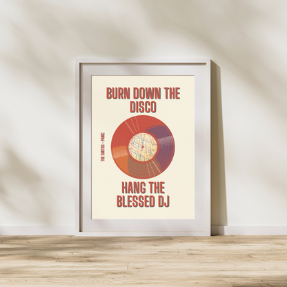 The Smiths Print Panic Lyrics Music Lover Print Smiths Fan Customisable Personalised Wall Print Home Decor Music Lyrics Print Gift Idea