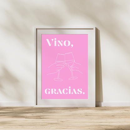 Wine Print Spanish Poster Wine Lover Spanish Modern Kitchen Decor Spain Kitchen Art Print Bar Art Retro Wall Print Art Retro Poster Vino