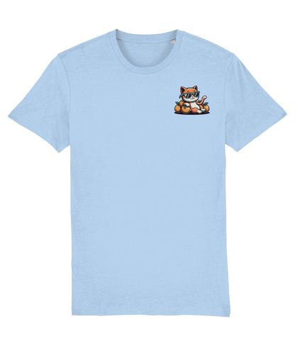 Cute Cat T shirt | Unisex T-shirt | Retro Graphic | 100% Organic Cotton