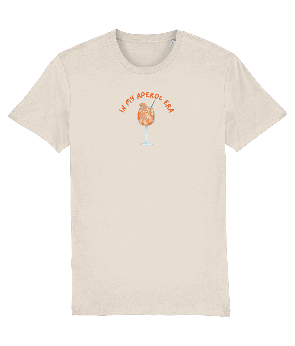 Aperol Spritz T Shirt | Unisex T-shirt | Retro Graphic | 100% Organic Cotton