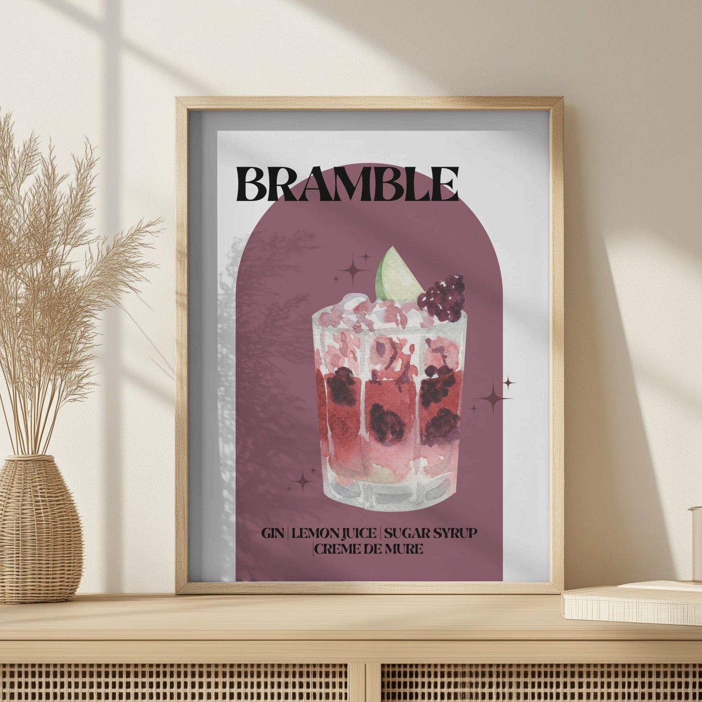 Bramble - Cocktails & Drinks Art Prints
