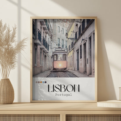 Lisbon Inspired Print - Travel Inspired Art Poster Prints