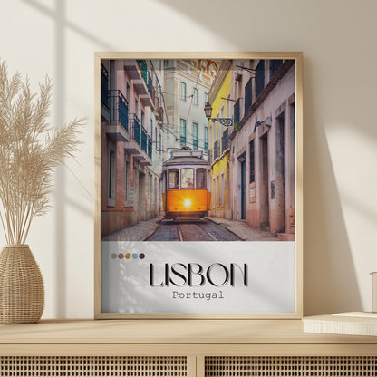 Lisbon Inspired Print - Travel Inspired Art Poster Prints