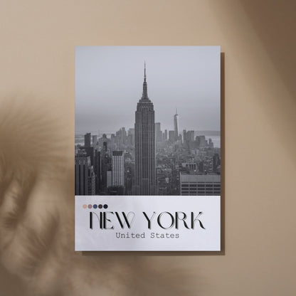 New York City Inspired Print - Travel Inspired Art Poster Prints