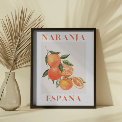 Spanish Inspired Fruit Art Poster Prints