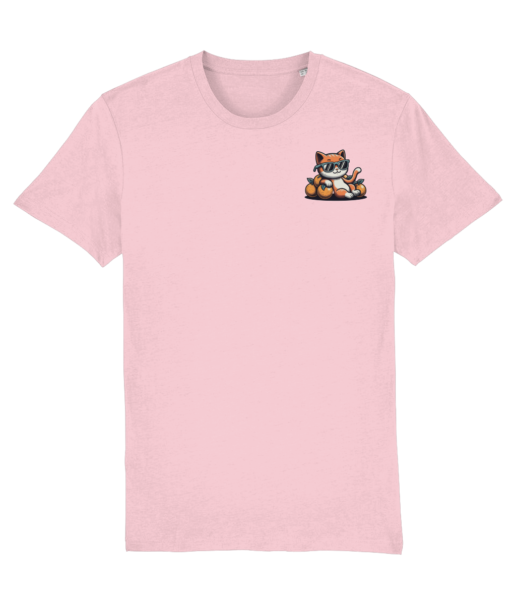 Cute Cat T shirt | Unisex T-shirt | Retro Graphic | 100% Organic Cotton